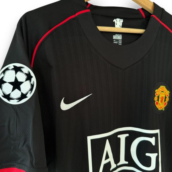 Camiseta Manchester United 2007-2008 Visitante