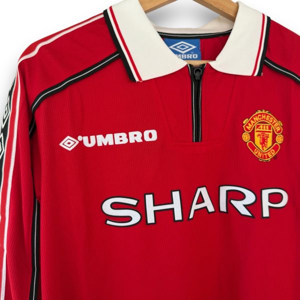 IMG-7099.jpg Camiseta Manchester United 1998-1999 Local Manga Larga
