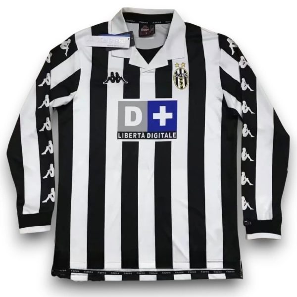 Camiseta Juventus 1999-2000 Local Manga Larga