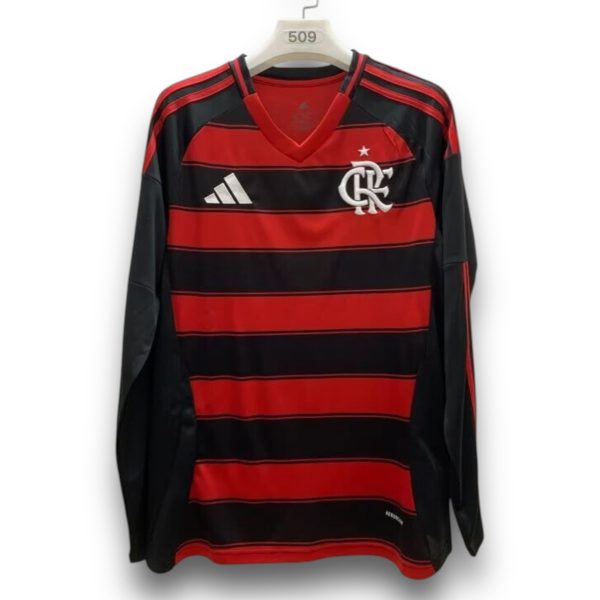 IMG-7775.jpg Camiseta Flamengo 2025-2026 Local Manga Larga
