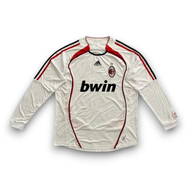 Camiseta AC Milan 2006-2007 Visitante Manga Larga