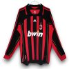 Camiseta AC Milan 2006-2007 Local Manga Larga