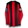 Camiseta AC Milan 2010-2011 Local Manga Larga