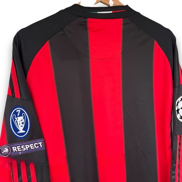 Camiseta AC Milan 2010-2011 Local Manga Larga