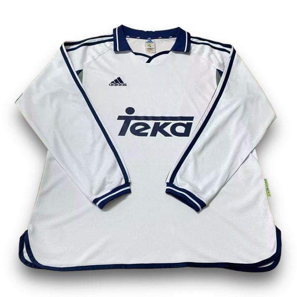 Camiseta Real Madrid 2000-2001 Local – Manga Larga