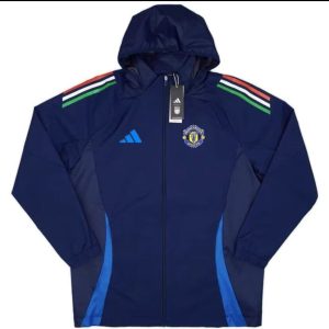 Chaqueta Manchester United 2024-2025 Azul – Cortavientos