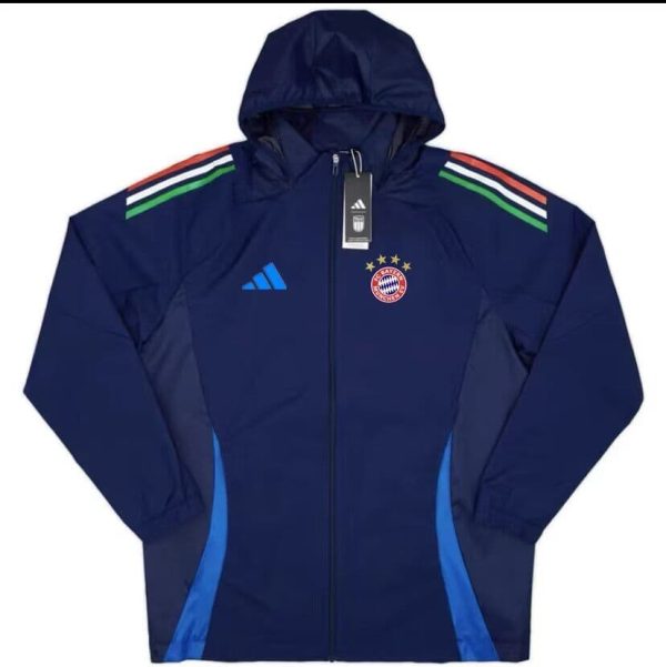Chaqueta Bayern Munich 2024-2025 Azul – Cortavientos
