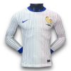 Camiseta Francia 2024-2025 Visitante Manga Larga – Version Pro Player