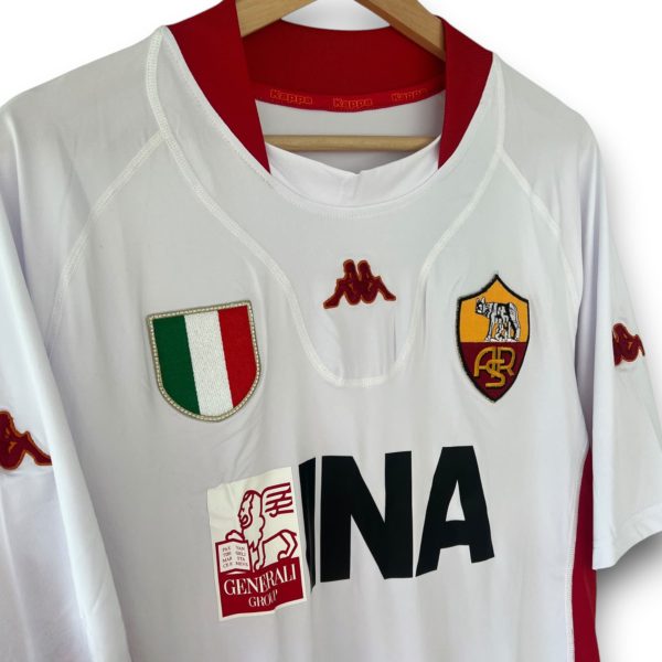 Camiseta AS Roma 2001-2002 Visitante