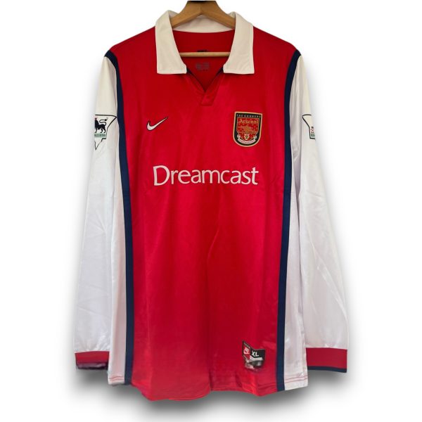PhotoRoom_003_20231219_194126-Photoroom.jpg Camiseta Arsenal 1998 Local Manga Larga
