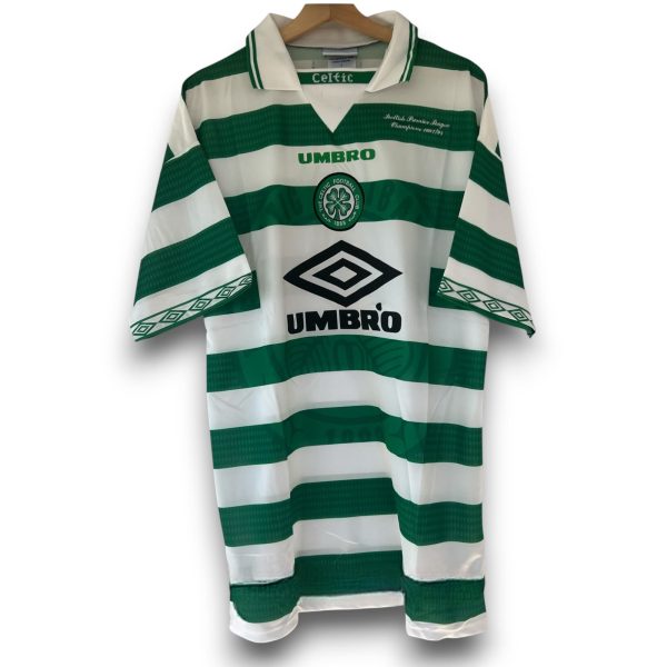 Camiseta Celtic 1997-1998 Local Campeón