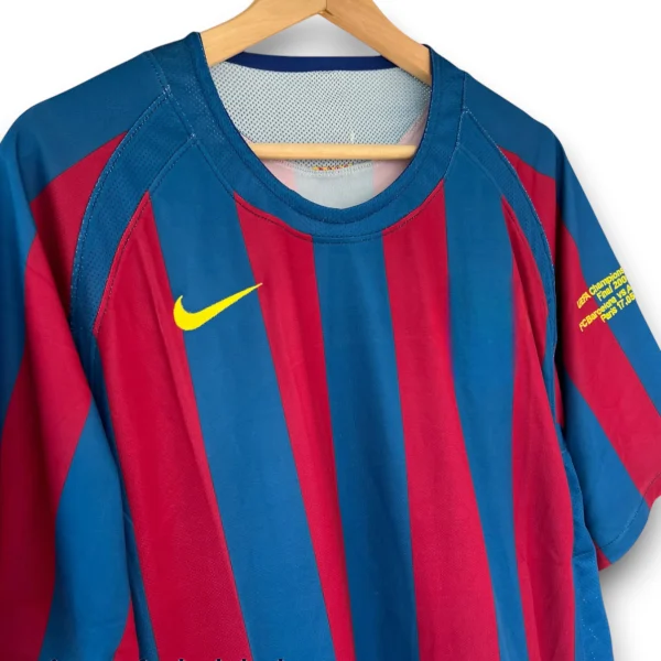 Camiseta Barcelona 2005-2006 Local Final UCL