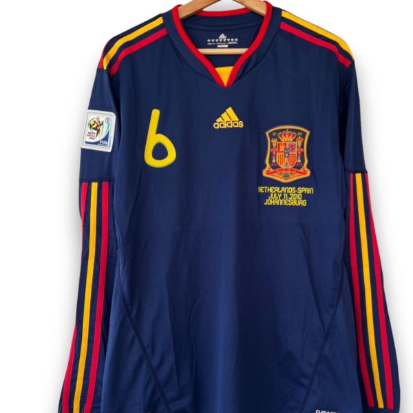 Camiseta España 2010 Visitante – Manga Larga