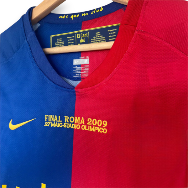 Camiseta Barcelona 2008-2009 Local Final UCL