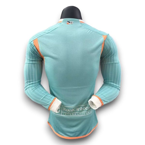 Camiseta Inter de Miami 2024-2025 Alternativa Manga Larga – Version Pro Player