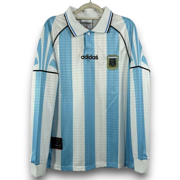 argentina-96-97-home-long-sleeve-2.jpg Camiseta Argentina 1996-1997 Local Manga Larga