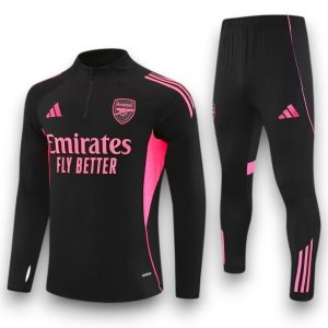 arsenal-25-26-black-with-pink-training-suit-kid-size-3.jpg Chándal Arsenal 2025-2026 Black Pink – Entrenamiento
