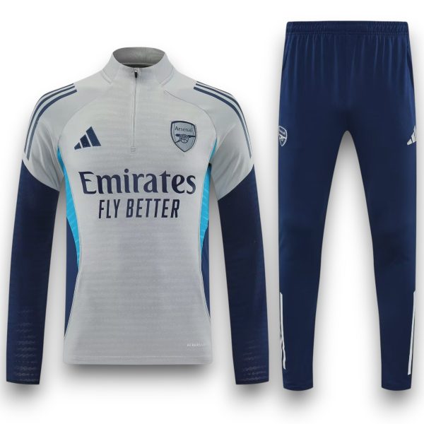 arsenal-25-26-grey-training-suit-2.jpg Chándal Arsenal 2025-2026 Grey- Entrenamiento