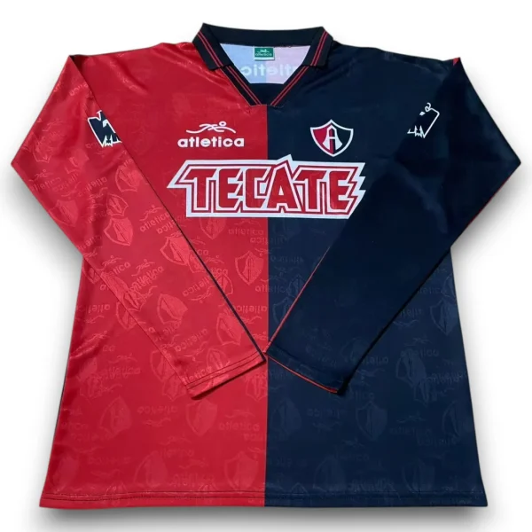 Camiseta Atlas 1995-1996 Visitante Manga Larga