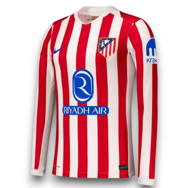 Camiseta Atletico de Madrid 2025-2026 Local Manga Larga