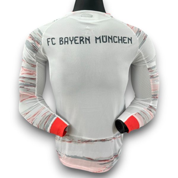 Camiseta Bayern Múnich 2025-2026 Visitante Manga Larga – Version Pro Player