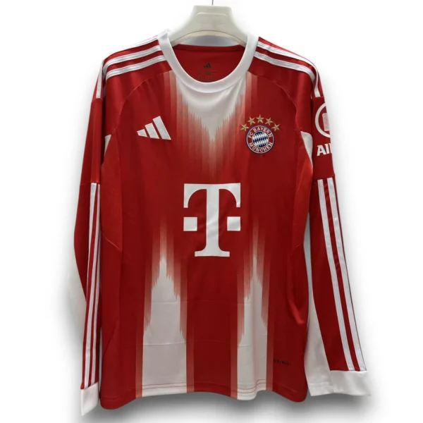 Camiseta Bayern Munich 2025-2026 Local-Manga Larga