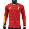 Camiseta Bélgica 2025-2026 Local Manga Larga – Pro Player