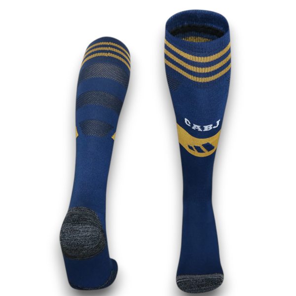boca-25-26-home-sock-Photoroom.jpg Calcetines Boca Juniors 2025-2026 Local