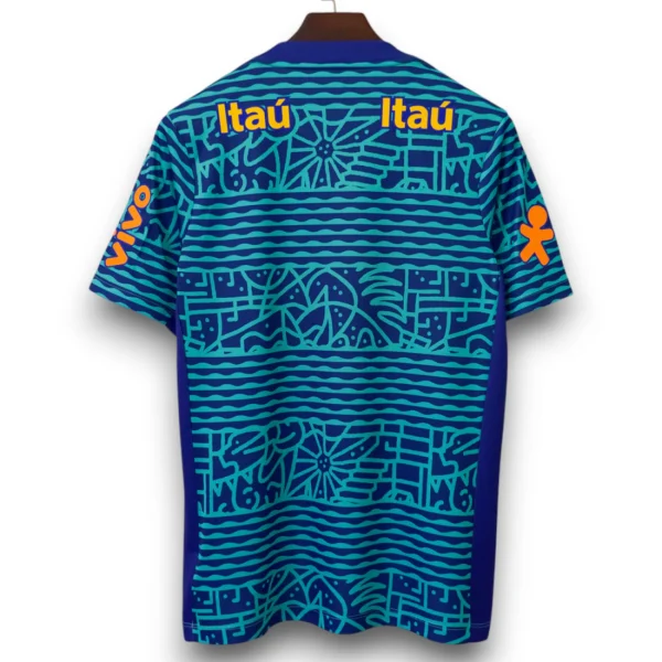 Camiseta Brasil 2024 Visitante Entrenamiento