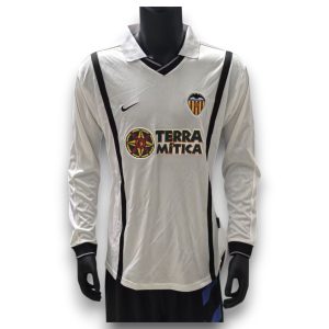 Camiseta Valencia CF 2000-2001 Local Manga Larga