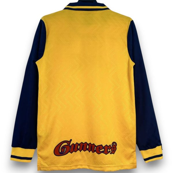 Camiseta Arsenal 1996-1997 Visitante Manga Larga