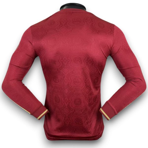 Camiseta Bayern Múnich 2025-2026 125th Aniversario Manga Larga – Version Pro Player