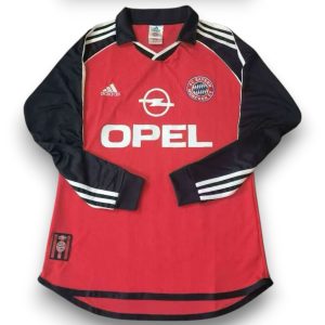 Camiseta Bayern Múnich 2000-2001 Local Manga Larga