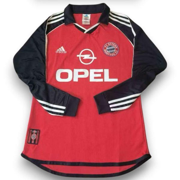 Camiseta Bayern Múnich 2000-2001 Local Manga Larga