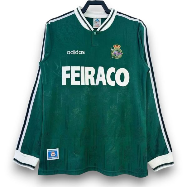 Camiseta Deportivo 1999-2000 Visitante Manga Larga