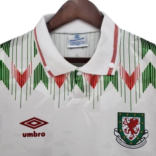 Camiseta Gales 91/92 Visitante