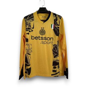 Camiseta Inter de Milán 2024-2025 Alternativa Manga Larga