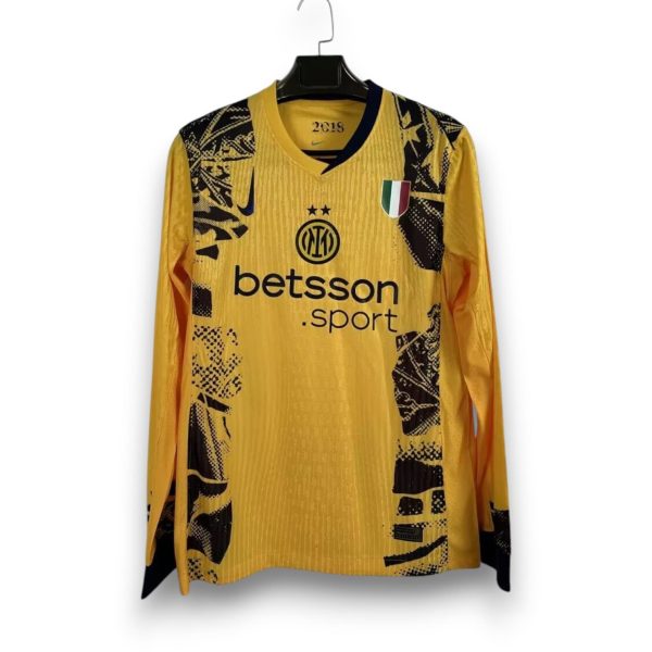Camiseta Inter de Milán 2024-2025 Alternativa Manga Larga