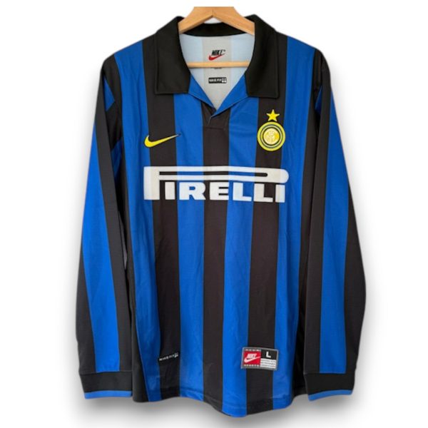 Camiseta Inter de Milán 1998-1999 Local Manga Larga
