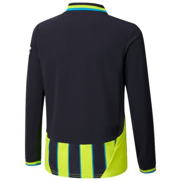 Camiseta Manchester City 2024-2025 Visitante Manga Larga – Version Pro Player