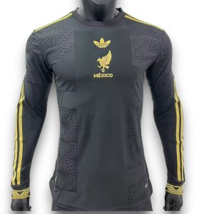 Camiseta México 2025 Alternativa Manga Larga – Version Pro Player