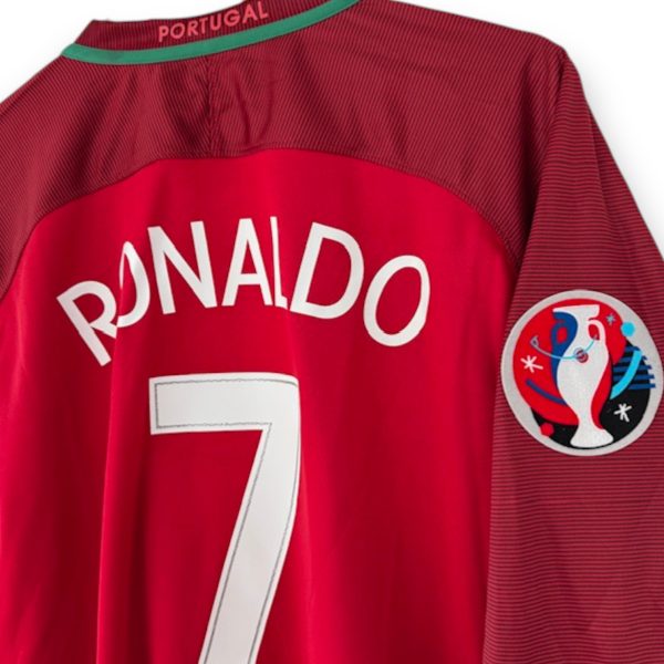 Camiseta Portugal 2016 Local Manga Larga