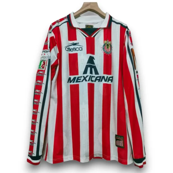 Camiseta Chivas 1997-1998 Local Manga Larga