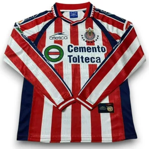 Camiseta Chivas 1999-2000 Local Manga Larga