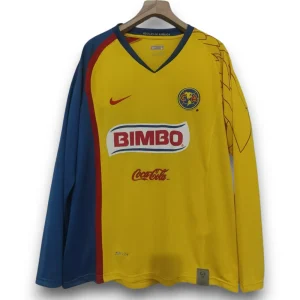 Camiseta Club América 2007-2008 Local Manga Larga