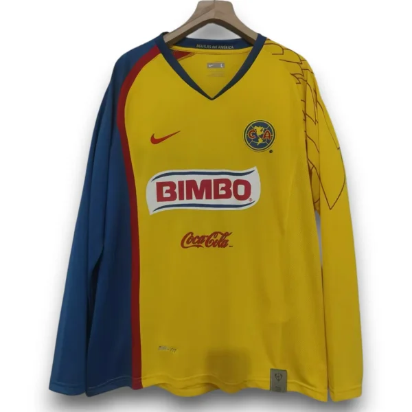 Camiseta Club América 2007-2008 Local Manga Larga