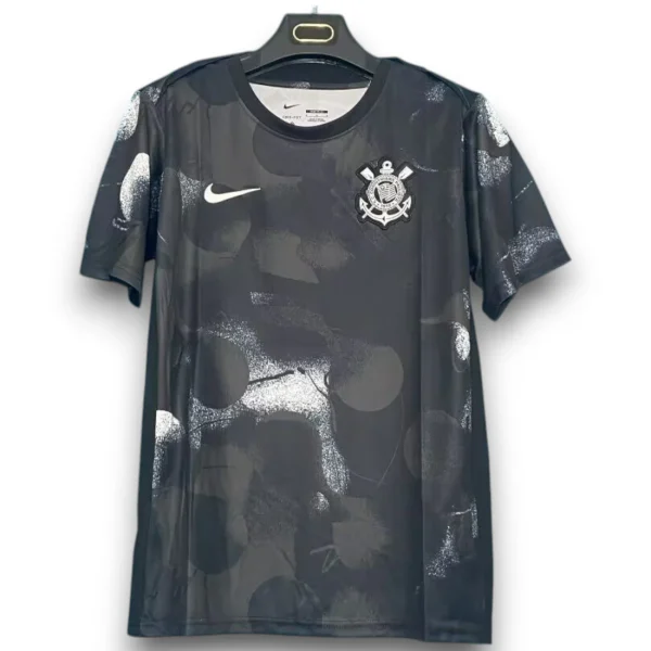 corinthians25-26blackprematchS-4XL_1.webp Camiseta Corinthians 2025-2026 Prepartido