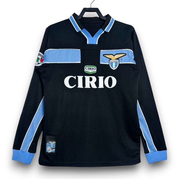 Camiseta Lazio 1998-2000 Visitante Manga Larga