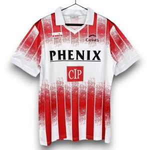 d8580193.jpg Camiseta AS Cannes 1991-1992 Local