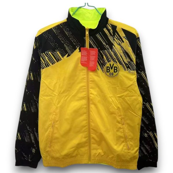 Chaqueta BVB 2025 2026 – Cortavientos Reversible